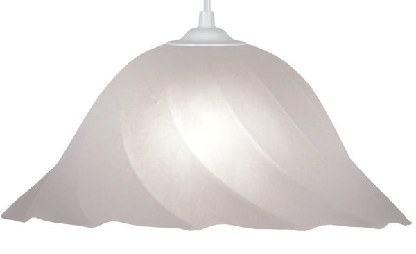 Suspension TOSEL SPIRAL,verre , H100xD29xP29  cm.