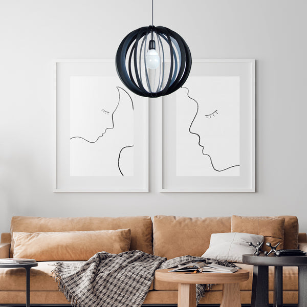 <tc>Suspensão HOLLYWOOD  50cm - 1 Luz  </tc>