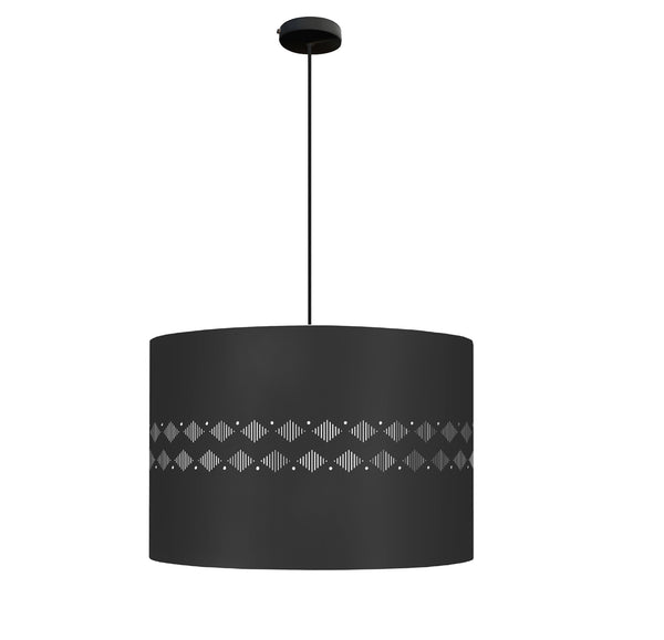 <tc>Suspensão IKAT DIAMANTES LIGNES  30cm - 1 Luz  </tc>