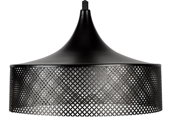 Suspension TOSEL SUÈDOIS GAINE ,métal  H100xD31xP31  cm.