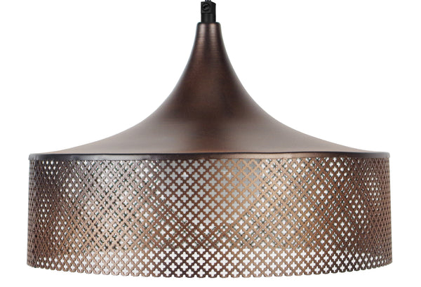 Suspension TOSEL SUÈDOIS GAINE ,métal  H100xD31xP31  cm.