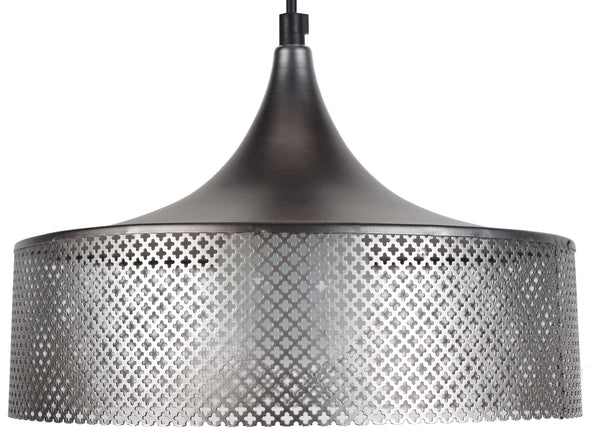 Suspension TOSEL SUÈDOIS GAINE ,métal  H100xD31xP31  cm.