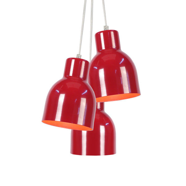 Lustre TOSEL CARLSON,métal , H100xD30xP30  cm.