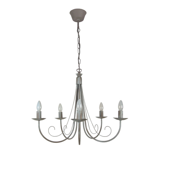 <tc>Candeeiro de Teto CÔTE D'IVOIRE  60cm - 5 Luz </tc>