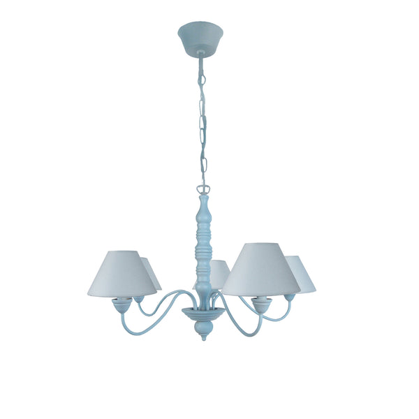 Lustre TOSEL MENTON,bois, tissu H90xD84xP84  cm.