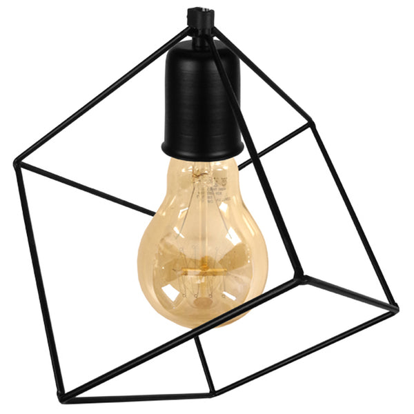 Lustre TOSEL SQUARE,métal, H80xD25xP80  cm.