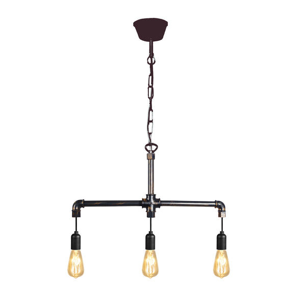 Lustre TOSEL HYDRAULIK B,métal  H80xD5xP65  cm.