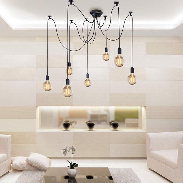 Lustre TOSEL KRAKE,métal , H180xD80xP80  cm.