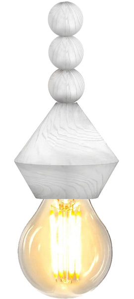 Lustre TOSEL BOULIER,bois , H70xD32xP32  cm.