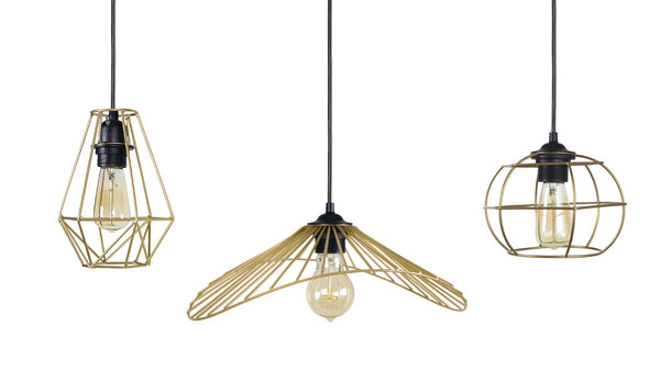 <tc>Candeeiro de Teto OLYMPIA, LADY, VILLEPOT   90cm - 3 Luzes </tc>