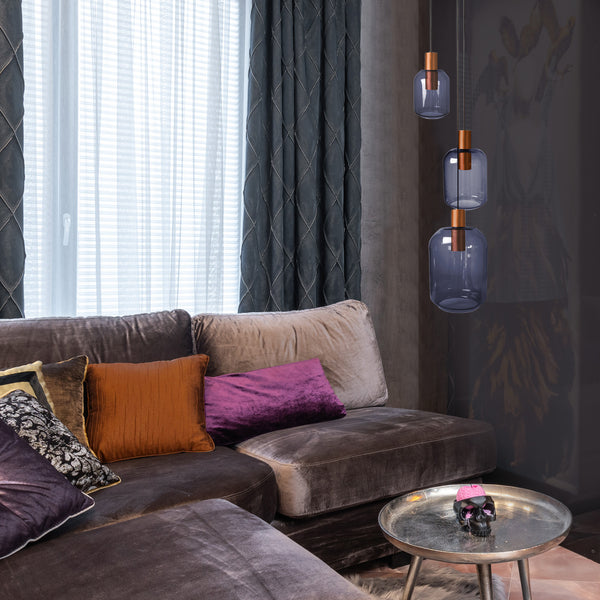 <transcy>Candeeiro de Teto KNUDSEN  30cm - 3 Luz </transcy>