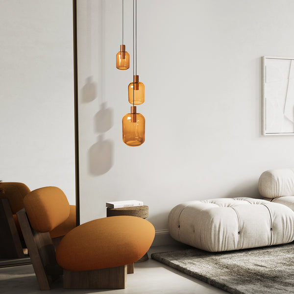 <transcy>Candeeiro de Teto KNUDSEN  30cm - 3 Luz </transcy>