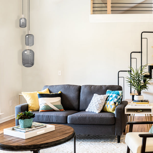 <transcy>Candeeiro de Teto KNUDSEN  30cm - 3 Luz </transcy>