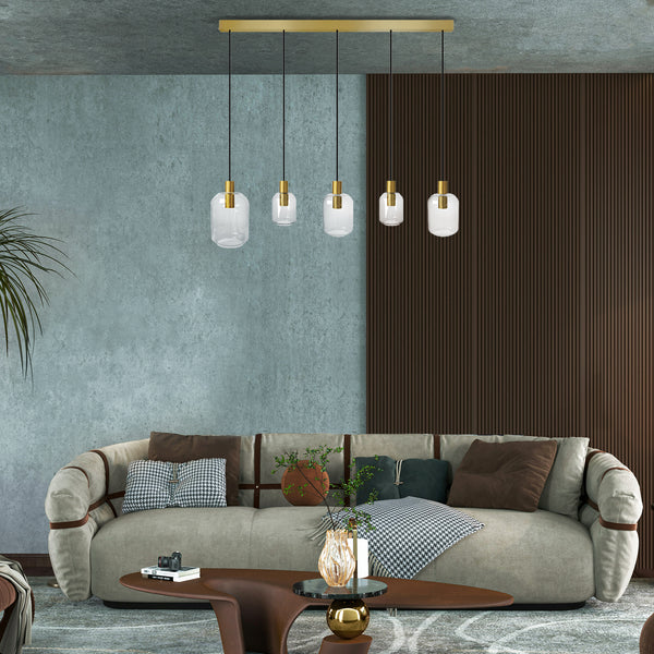 <transcy>Candeeiro de Teto ACTUELLE  60cm - 3 Luzes </transcy>