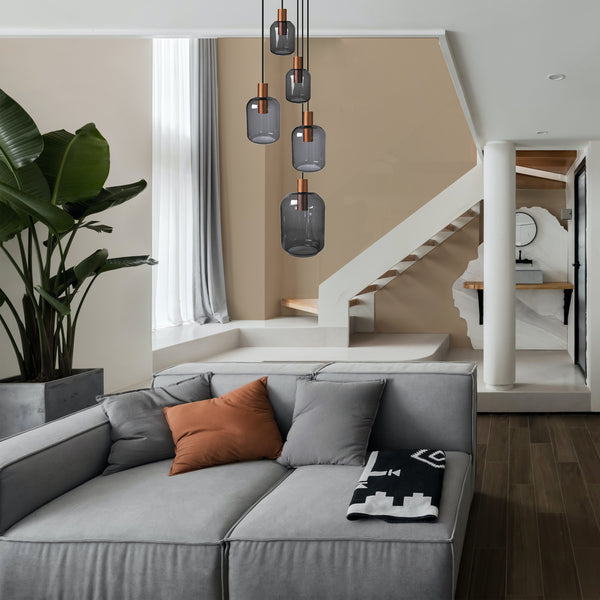 <transcy>Candeeiro de Teto KNUDSEN  30cm - 3 Luz </transcy>