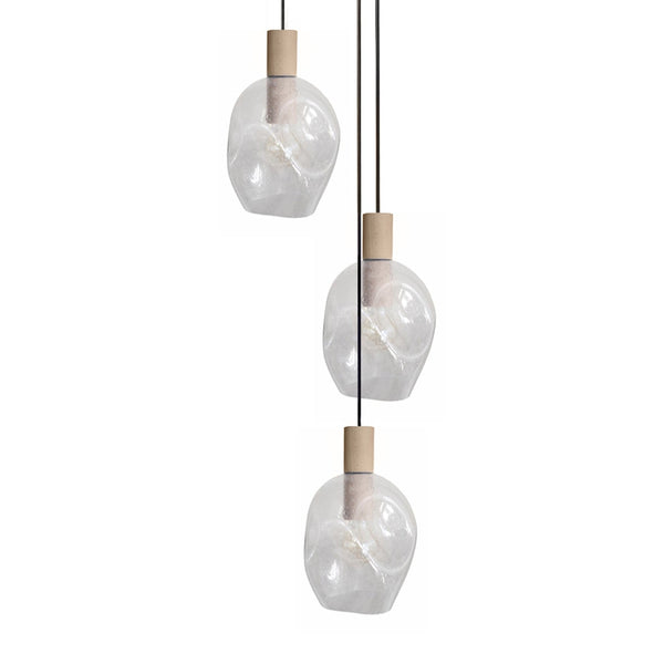 <transcy>Candeeiro de Teto KNUDSEN  30cm - 3 Luz </transcy>