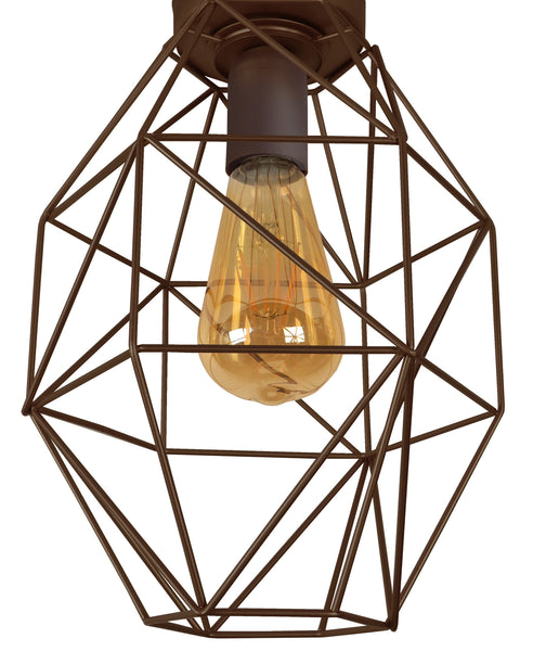 <tc>Plafon OCTOGONAL  21cm - 1 Luz   </tc>