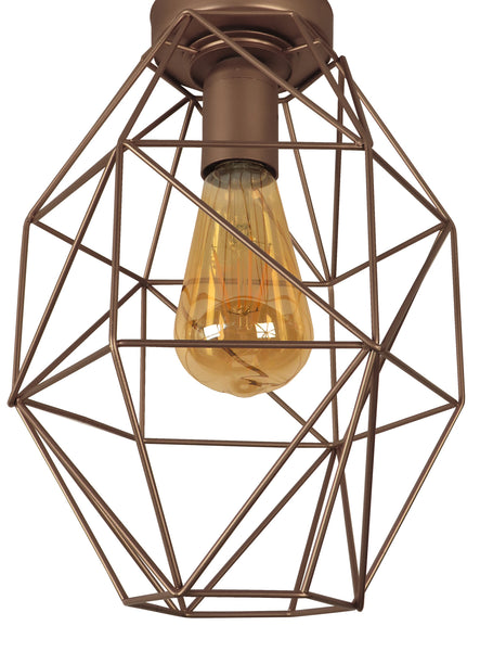 <tc>Plafon OCTOGONAL  21cm - 1 Luz   </tc>