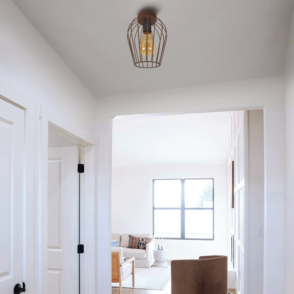 <tc>Plafon VILLEPOT  18cm - 1 Luz  </tc>