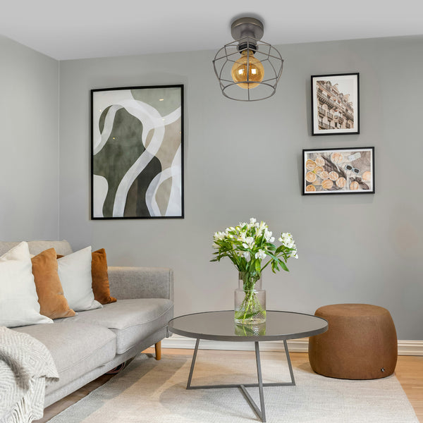 <tc>Plafon VILLEPOT  18cm - 1 Luz  </tc>