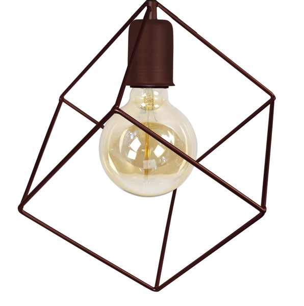 <tc>Plafon SQUARE  25cm - 1 Luz   </tc>