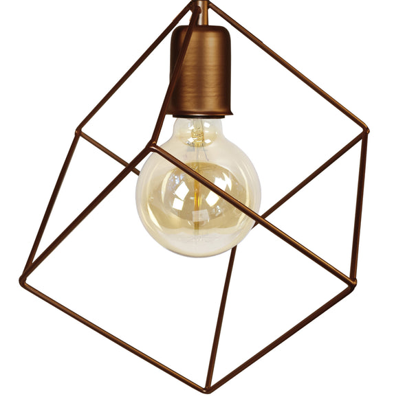 <tc>Plafon SQUARE  25cm - 1 Luz   </tc>