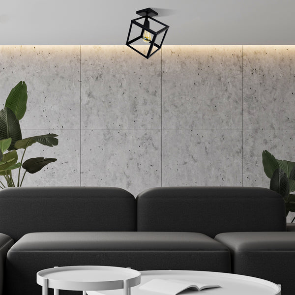 <transcy>Plafon HEXAÈDRE A  35cm - 1 Luz </transcy>