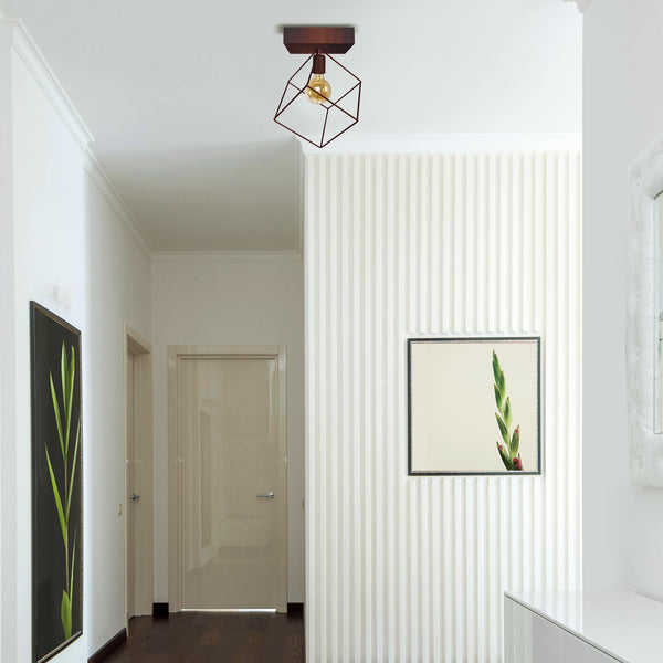 <tc>Plafon SQUARE A  35cm - 1 Luz </tc>