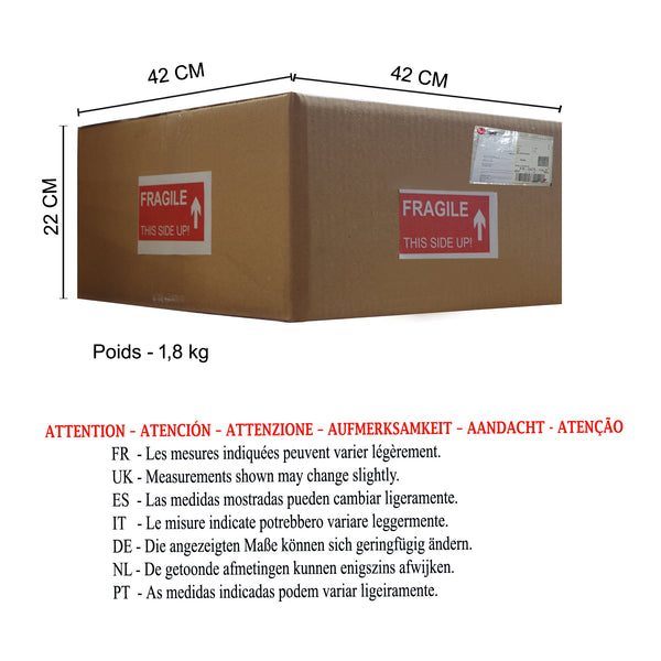 <transcy>Plafon ACTUELLE  40cm - 3 Luzes</transcy>