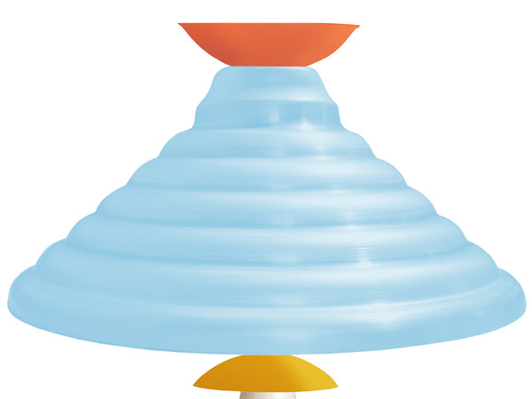 Lampe de salon TOSEL ÁGDA,métal,bois, H61xD35xP35  cm.