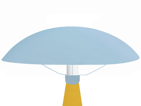 Lampe de chevet TOSEL ALVA,métal,bois, H37xD23,5xP23,5  cm.