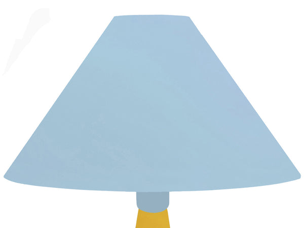 Lampe de chevet TOSEL LOTTA,métal,bois, H37xD21xP21  cm.