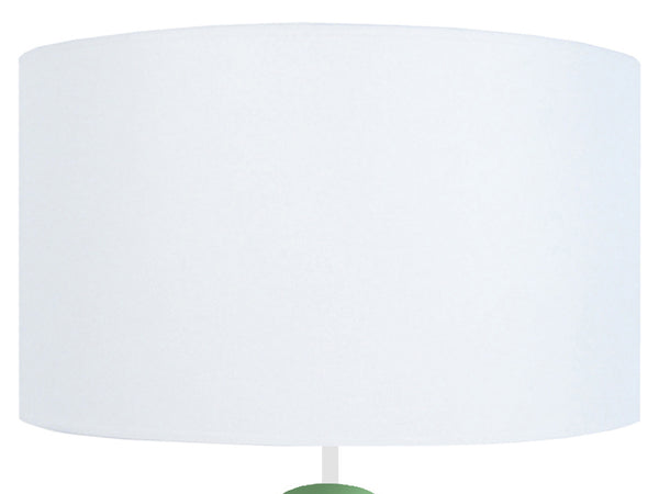 Lampe de chevet TOSEL PETITE MILLA,métal,tissu , H31xD16xP16  cm.