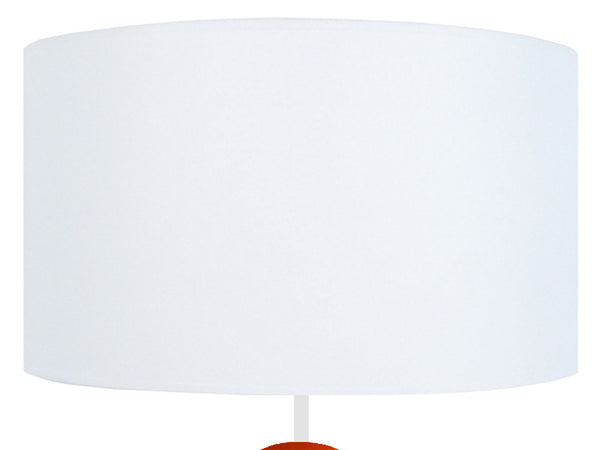 Lampe de chevet TOSEL PETITE MILLA,métal,tissu , H31xD16xP16  cm.