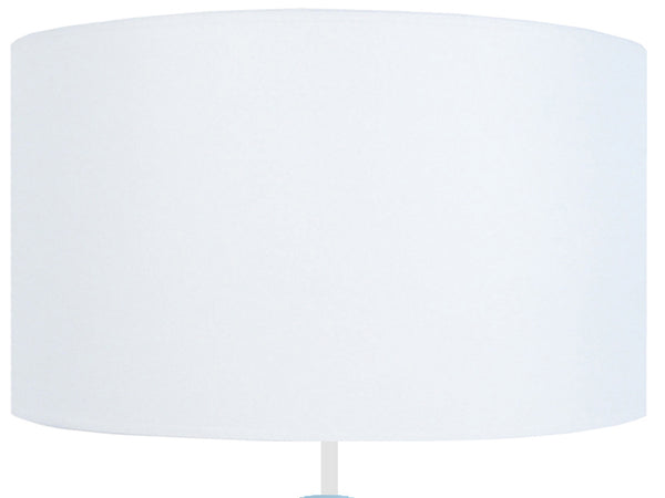 Lampe de chevet TOSEL PETITE MILLA,métal,tissu , H31xD16xP16  cm.