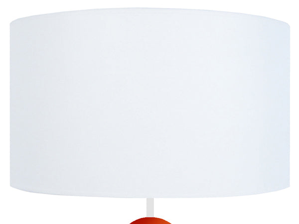 Lampe de chevet TOSEL MILLA,métal, tissu , H36,5xD25xP25  cm.