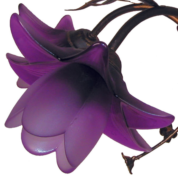 Lustre TOSEL TULIPANO,métal, verre , H80xD60xP60  cm.