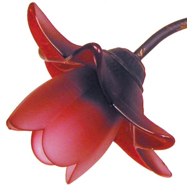 Lustre TOSEL TULIPANO,métal, verre , H80xD60xP60  cm.