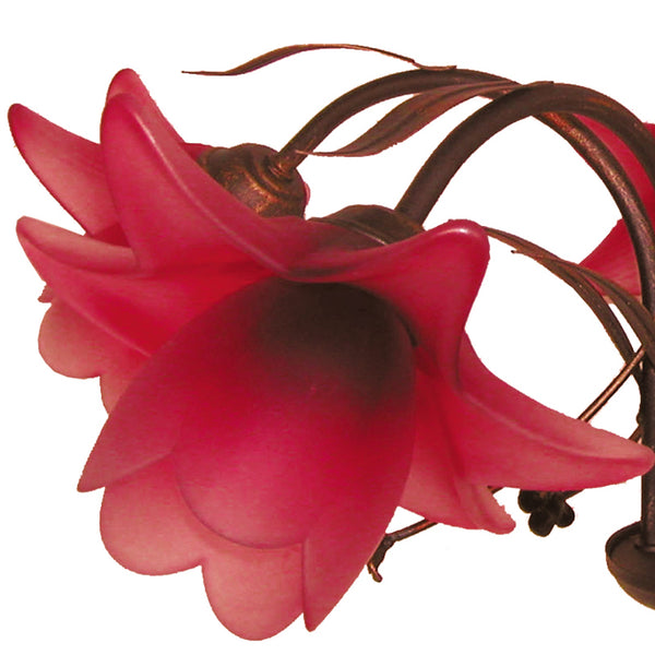 Lustre TOSEL TULIPANO,métal, verre , H80xD60xP60  cm.