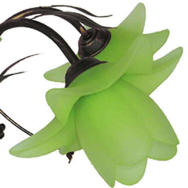 Lustre TOSEL TULIPANO,métal, verre , H80xD60xP60  cm.