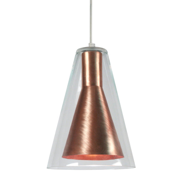 <tc>Suspensão FUNNEL  20cm - 1 Luz  </tc>