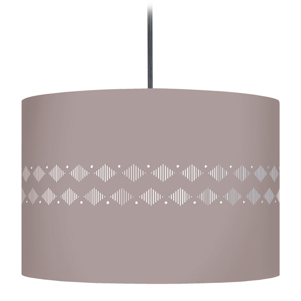 <tc>Suspensão IKAT DIAMANTES LIGNES  30cm - 1 Luz  </tc>