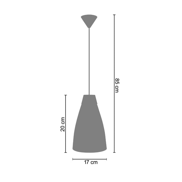 <tc>Suspensão LARSEN  17cm - 1 Luz </tc>