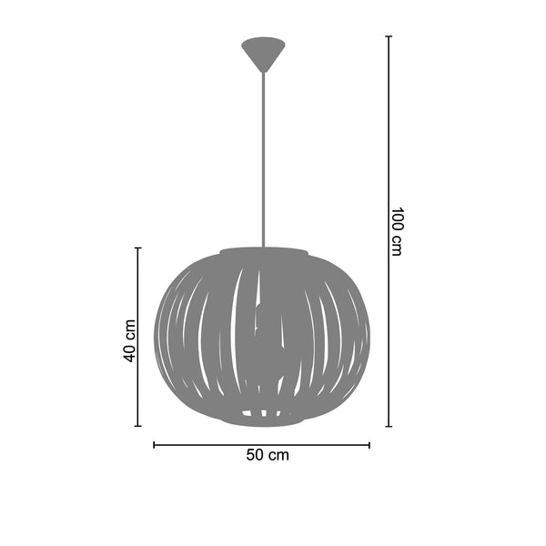 <transcy>Suspensão BOKBLAD KLOT B  50cm - 1 Luz </transcy>