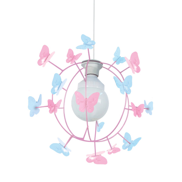 <transcy>Suspensão JUVENIL PAPILLON  38cm - 1 Luz </transcy>