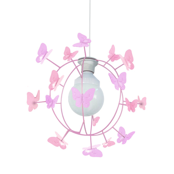 <transcy>Suspensão JUVENIL PAPILLON  38cm - 1 Luz </transcy>