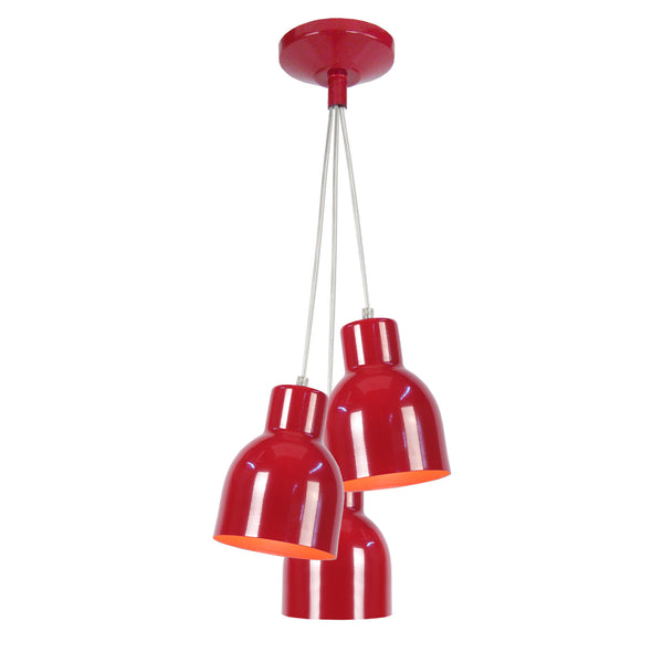 Lustre TOSEL CARLSON,métal , H100xD30xP30  cm.