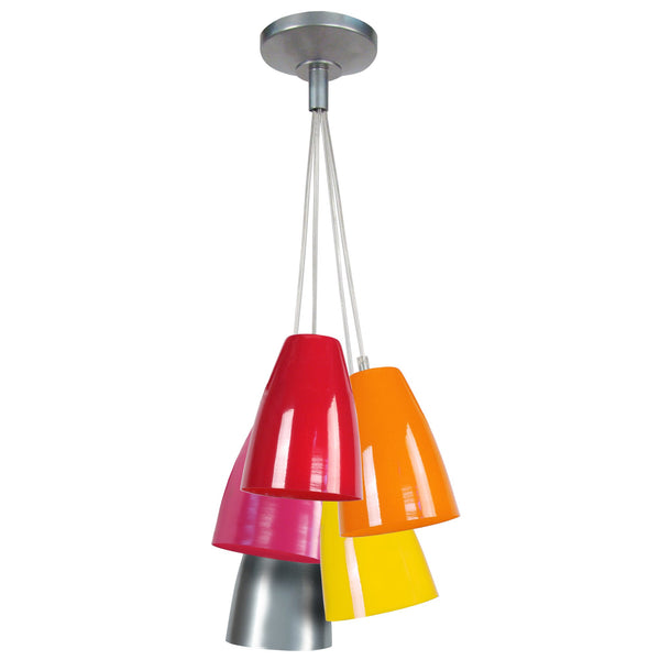 Lustre TOSEL LARSEN,métal, H100xD40xP40  cm.