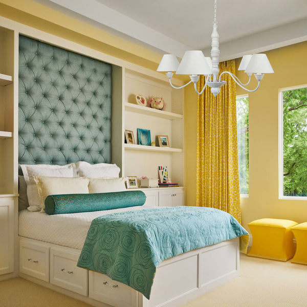 Lustre TOSEL MENTON,bois, tissu H90xD84xP84  cm.