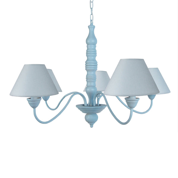 Lustre TOSEL MENTON,bois, tissu H90xD84xP84  cm.
